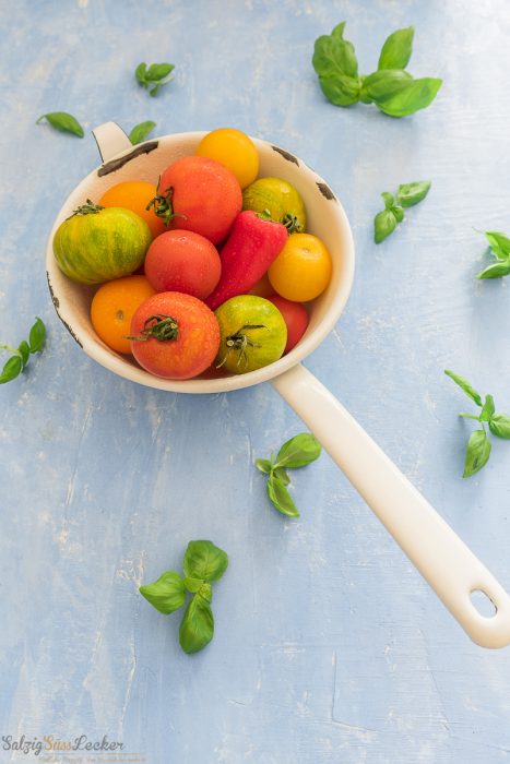 Bunte Tomaten f. Carpaccio