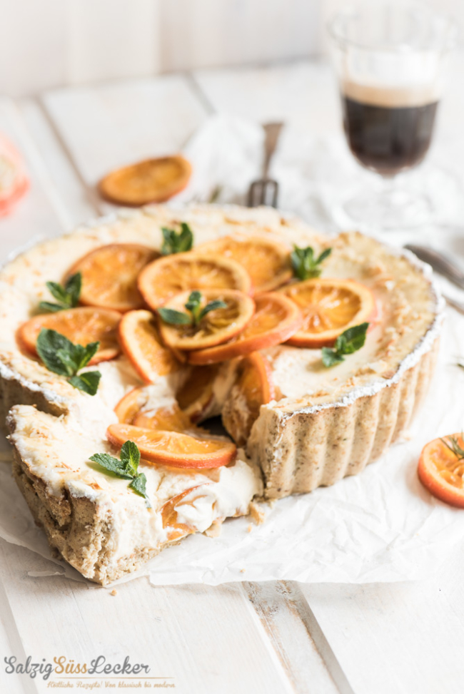 Orangen-Joghurtcreme-Tarte, ein erfrischender Genuss am Wochenende ...