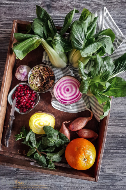 Zutaten für Winter-Gemüsesalat - lecker vegan genießen (1)