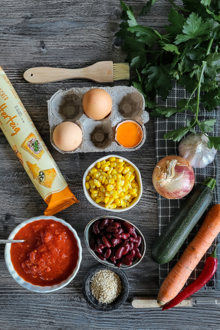 Vegetarische Empanadas – einfach köstliche Teigtaschen -1