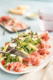 Rezept für Spargelsalat mit Parmaschinken