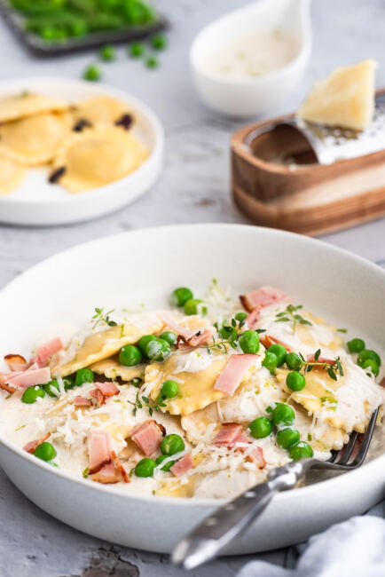 Genussvolle Ziegenfrischkäse-Ravioli