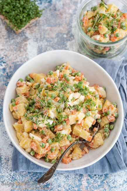 Salat-Rezept für Ensaladilla Rusa