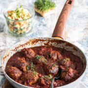 Albóndigas aka spanische Hackbällchen in Tomatensauce