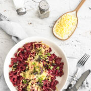 Rezept für Rote Beete Knöpfle