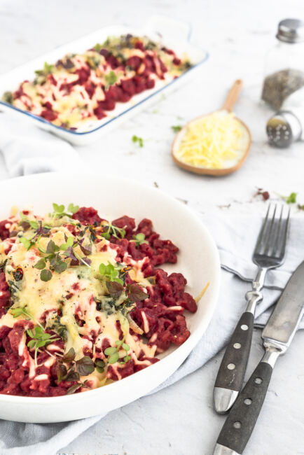 Rezept für Rote Beete Knöpfle