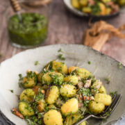 Gnocchi mit herzhaftem Grünkohlpesto