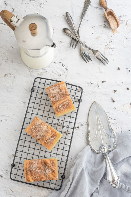 Churros-Cheesecake Bars vom Blech