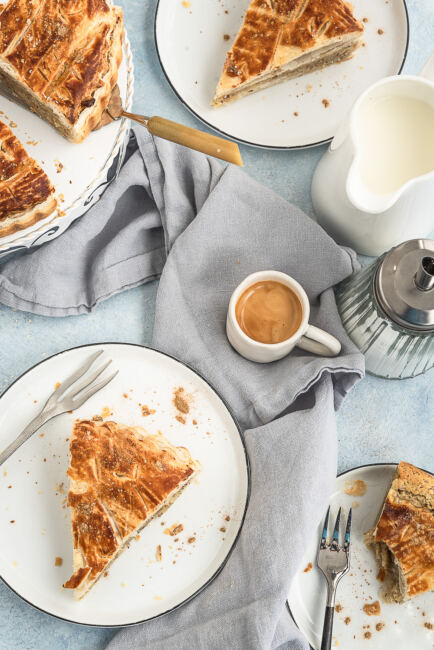 Rezept für einen Dreikönigskuchen aka Galette des Rois