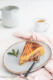 Bretonische Gâteau mit Rhabarber