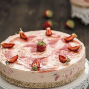 Erdbeer-Cheesescake zum Muttertag