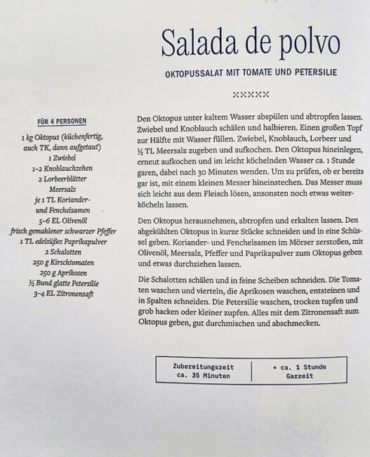 Rezept - Verliebt in Lissabon